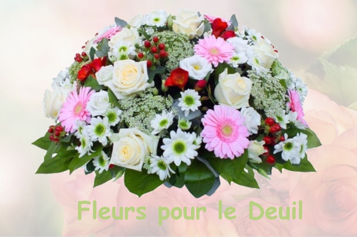 fleurs deuil POUYDESSEAUX